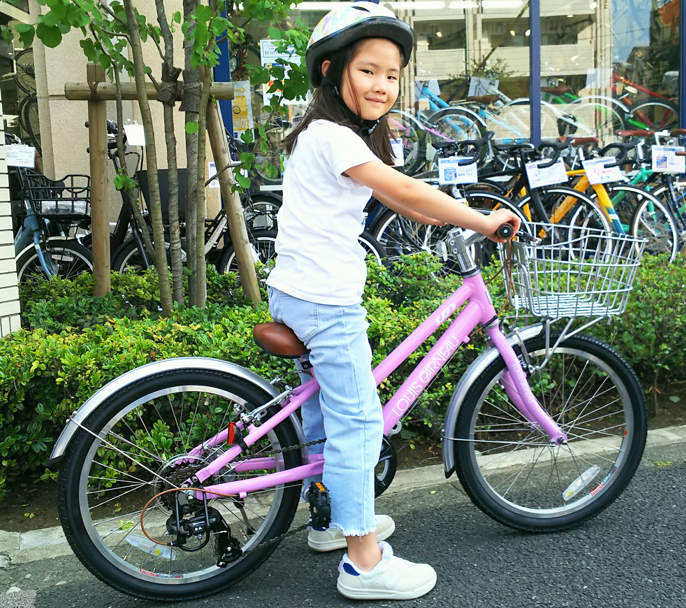 お子様の笑顔に親御様もご満悦♪ ルイガノ上馬 | 自転車専門店 サイクルスポット/ル・サイク