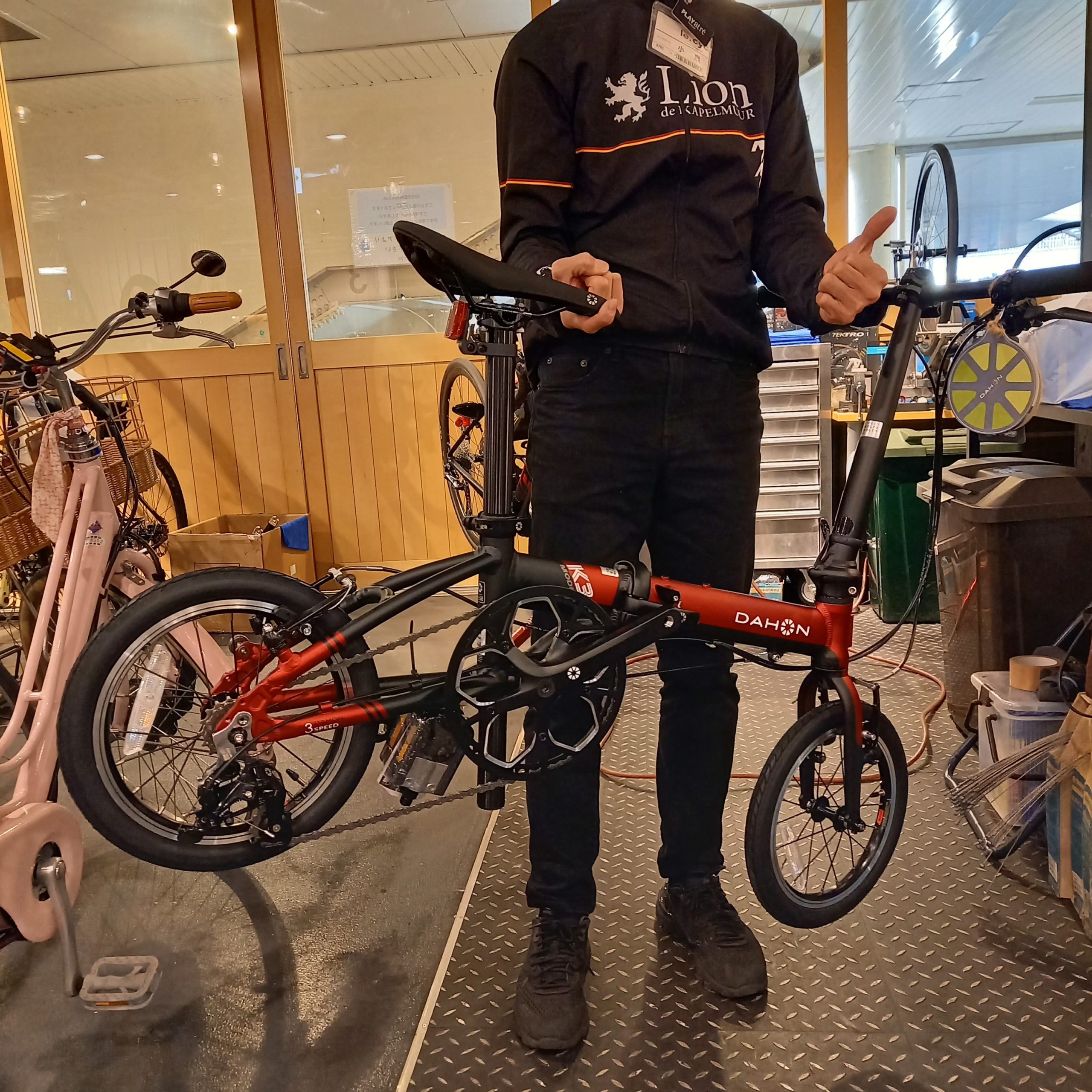 7 8キログラムの折り畳み自転車 Dahon K3 ル サイク土浦 自転車専門店 サイクルスポット ル サイク