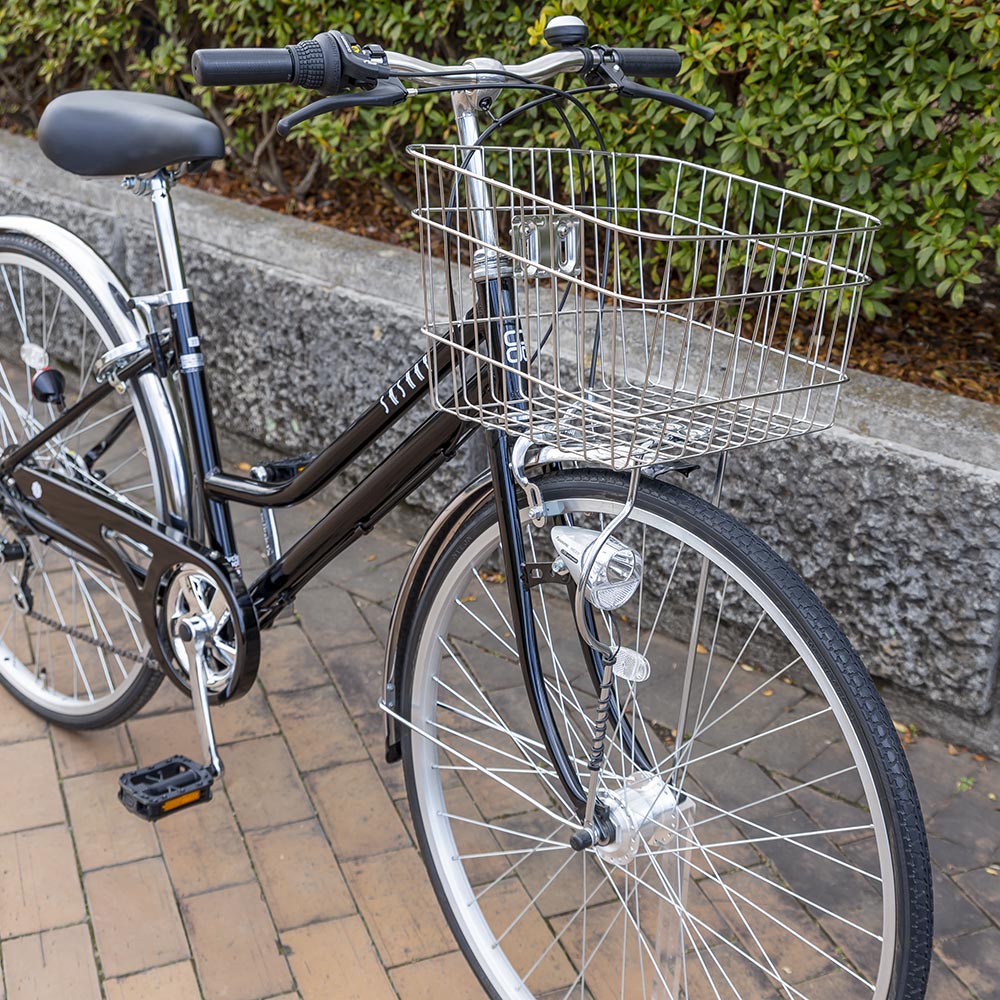 タイヤ丈夫 男子高校生 通学 あさひさいくる 自転車